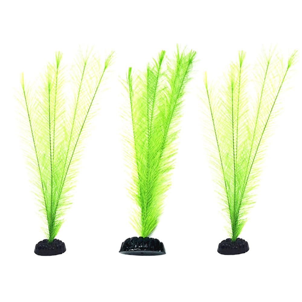 Windfall 1/3Pcs Aquarium Fish Tank Artificial Water Grass Aquatic Plant Landscaping Decor Animals & Pet Supplies > Pet Supplies > Fish Supplies > Aquarium Decor windfall