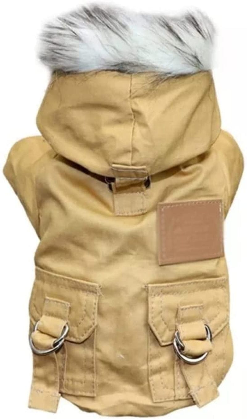 Winter Pet Dog Clothes Warm Pet Overalls for Dogs Pets Puppy Costume French Bulldog Coat Windproof Jacket Clothing (A XXL Code) Animals & Pet Supplies > Pet Supplies > Dog Supplies > Dog Apparel Tomator A XScode