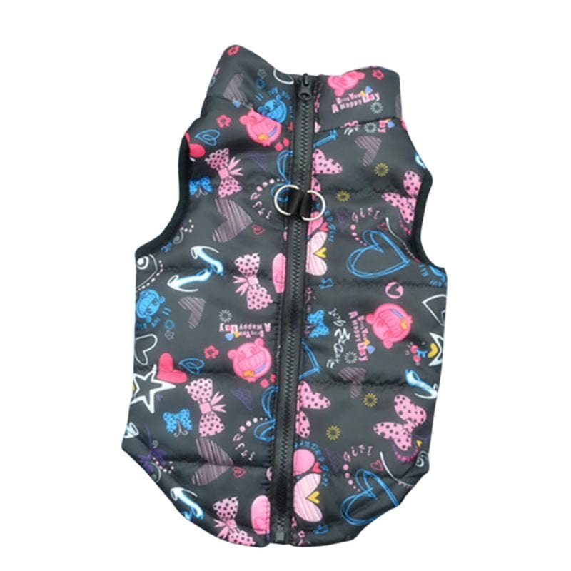 Winter Warm Pet Dog Clothes Vest Harness Puppy Coat Jacket Apparel Large Supplies Pet Supplies Pets Animals & Pet Supplies > Pet Supplies > Dog Supplies > Dog Apparel EVERBESTSALESLLC M Black