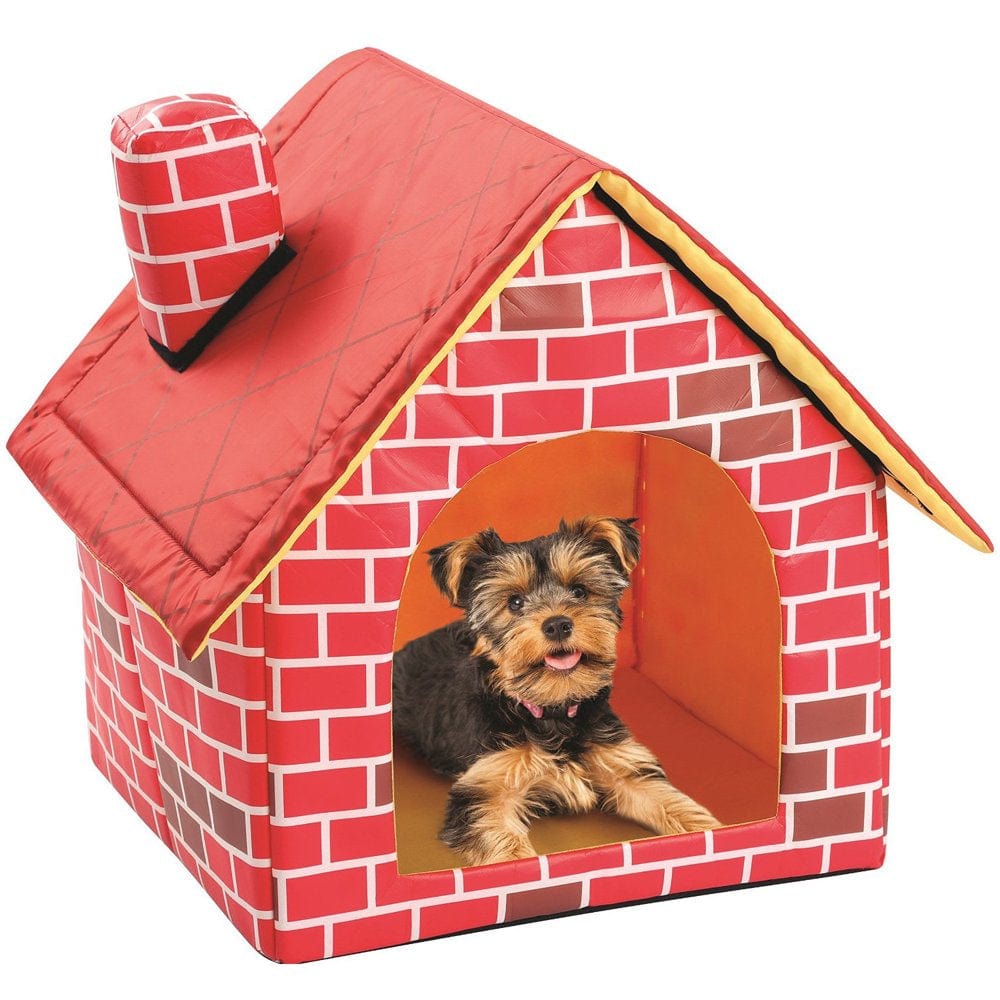 WOCLEILIY Foldable Dog House Small House Pet Bed Tent Cat Kennel Indoor Portable Trave EAN13 Animals & Pet Supplies > Pet Supplies > Dog Supplies > Dog Houses WOCLEILIY