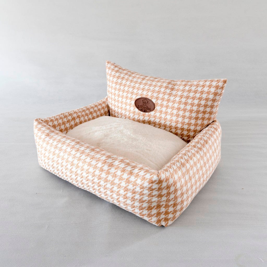 Womail Outdoor Indoor Cat Dog House Winter Warm Home Fabric Houndstooth Pet Removable and Washable Sofa Animals & Pet Supplies > Pet Supplies > Dog Supplies > Dog Houses Womail