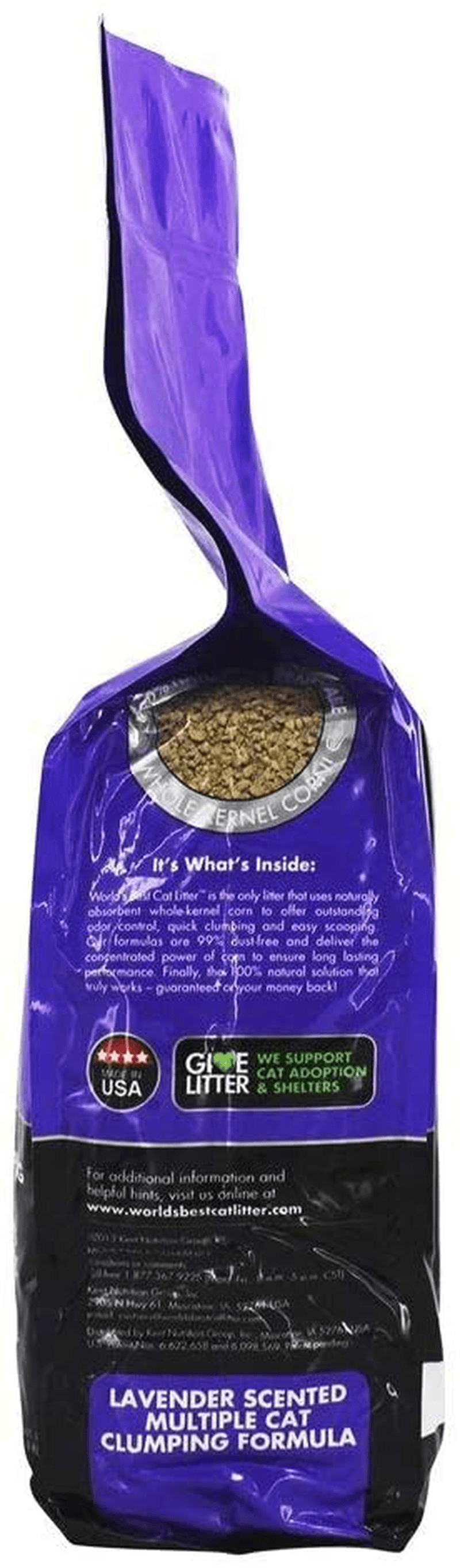 World'S Best Cat Litter Extra Strength Lavender 7 Lbs Animals & Pet Supplies > Pet Supplies > Cat Supplies > Cat Litter World's Best Cat Litter