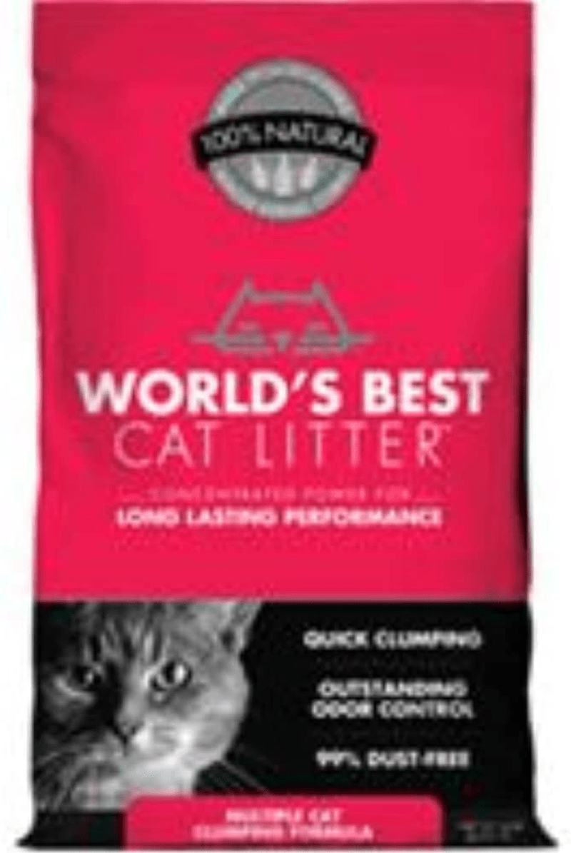 World'S Best Cat Litter Multiple Cat Clumping Formula (8 Lbs) Animals & Pet Supplies > Pet Supplies > Cat Supplies > Cat Litter World's Best