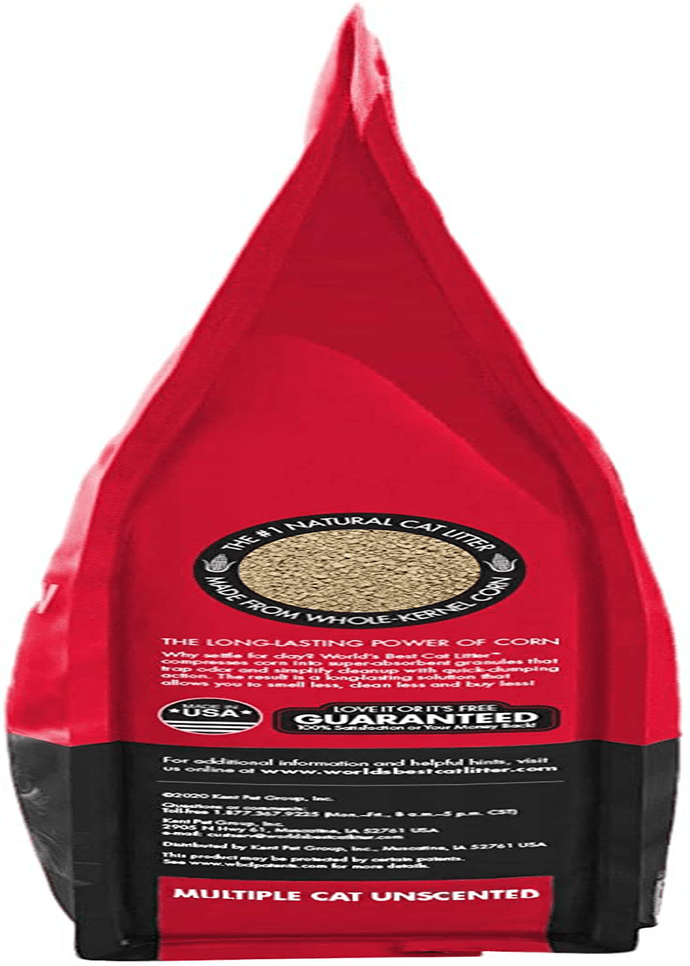 World'S Best CAT Litter Multiple Cat Unscented Animals & Pet Supplies > Pet Supplies > Cat Supplies > Cat Litter Kent Pet Group