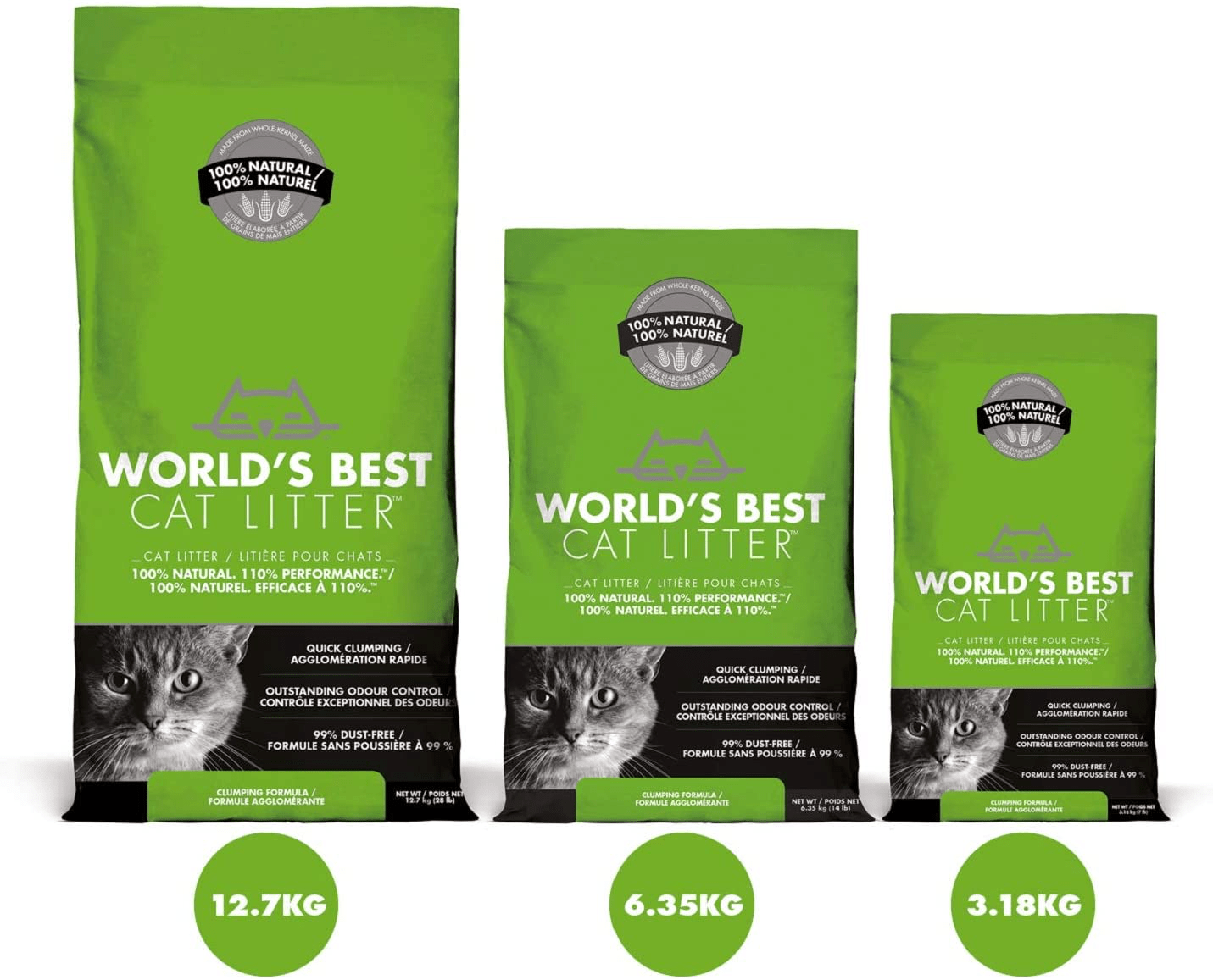 World'S Best Cat Litter Original, 7 CT Animals & Pet Supplies > Pet Supplies > Cat Supplies > Cat Litter World's Best Cat Litter