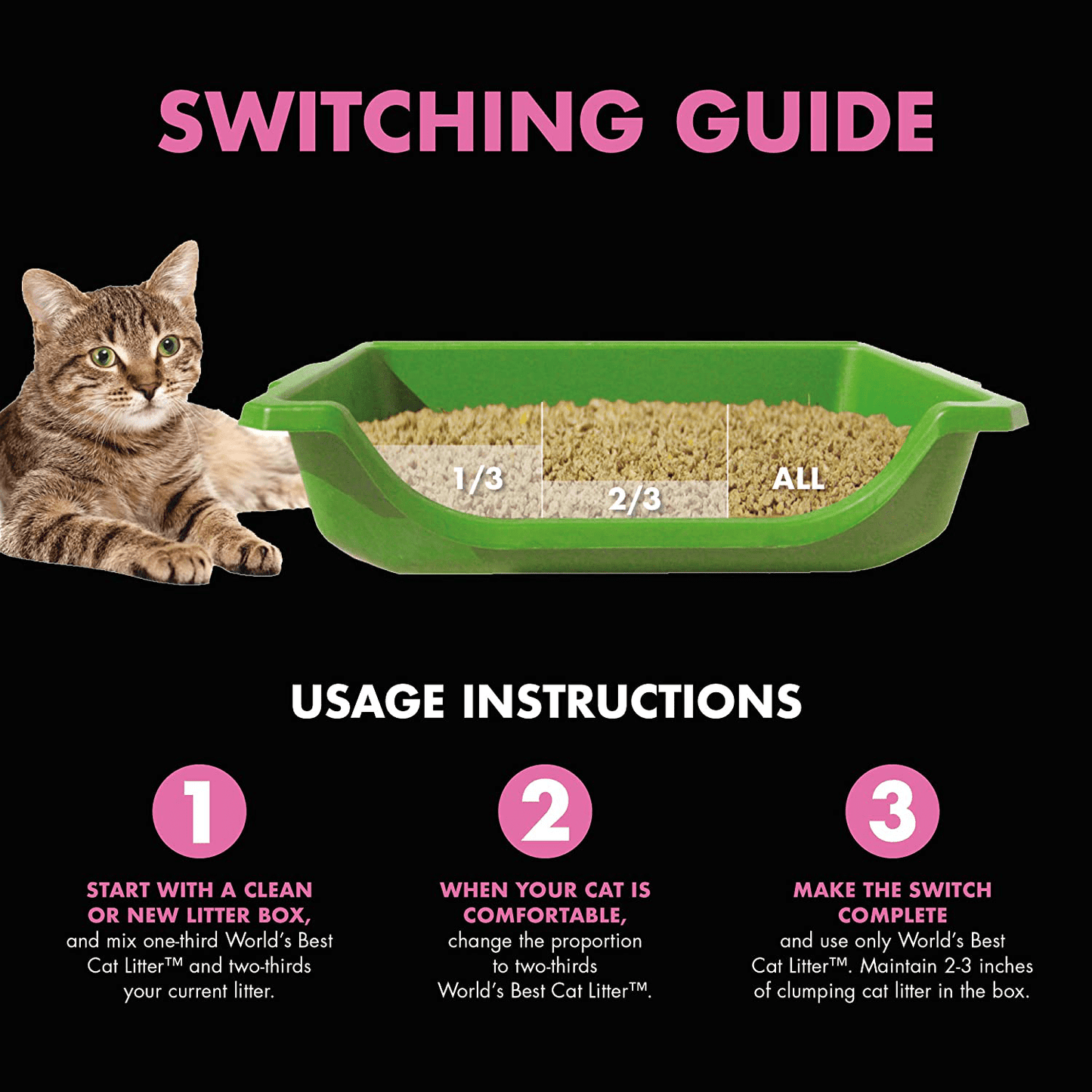 World'S Best Cat Litter Zero Mess Animals & Pet Supplies > Pet Supplies > Cat Supplies > Cat Litter World's Best Cat Litter