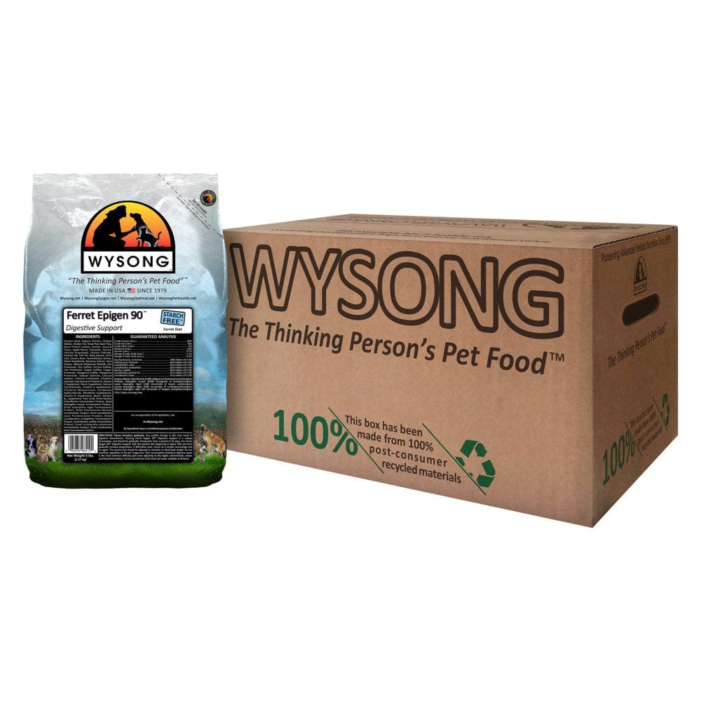 Wysong Ferret Epigen 90 Digestive Support - Starch Free Dry Natural Food for Ferrets 5 Lb Animals & Pet Supplies > Pet Supplies > Small Animal Supplies > Small Animal Food Wysong Corporation