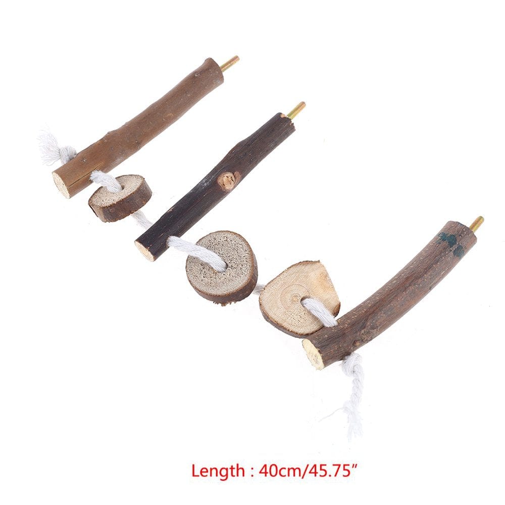 XINYTEC Pet Bird Parrot Cockatiel Stand Frame Parakeet Cage Ladder Climbing Hammock Animals & Pet Supplies > Pet Supplies > Bird Supplies > Bird Cages & Stands XINYTEC