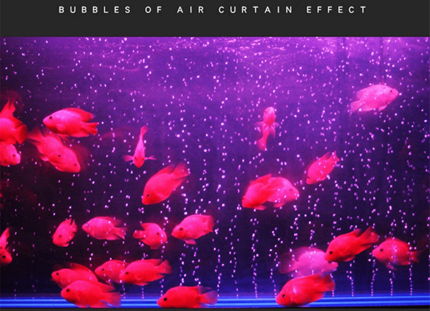 XMHF Aquarium Fish Tank Air Bubble Release Airstone Bar 14" Green Blue Animals & Pet Supplies > Pet Supplies > Fish Supplies > Aquarium Air Stones & Diffusers XMHF