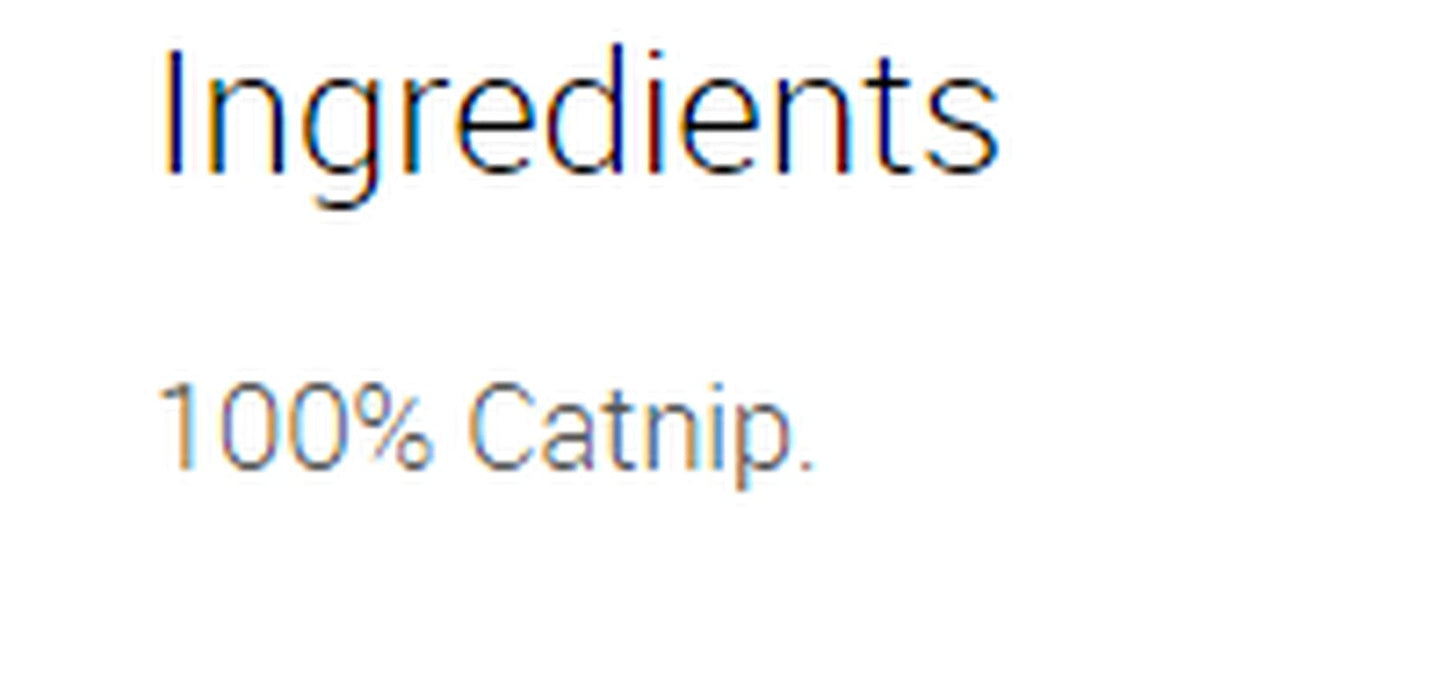 Xtreme Catnip 100% Natural Catnip Leaf, 1 Oz Animals & Pet Supplies > Pet Supplies > Cat Supplies > Cat Treats SynergyLabs