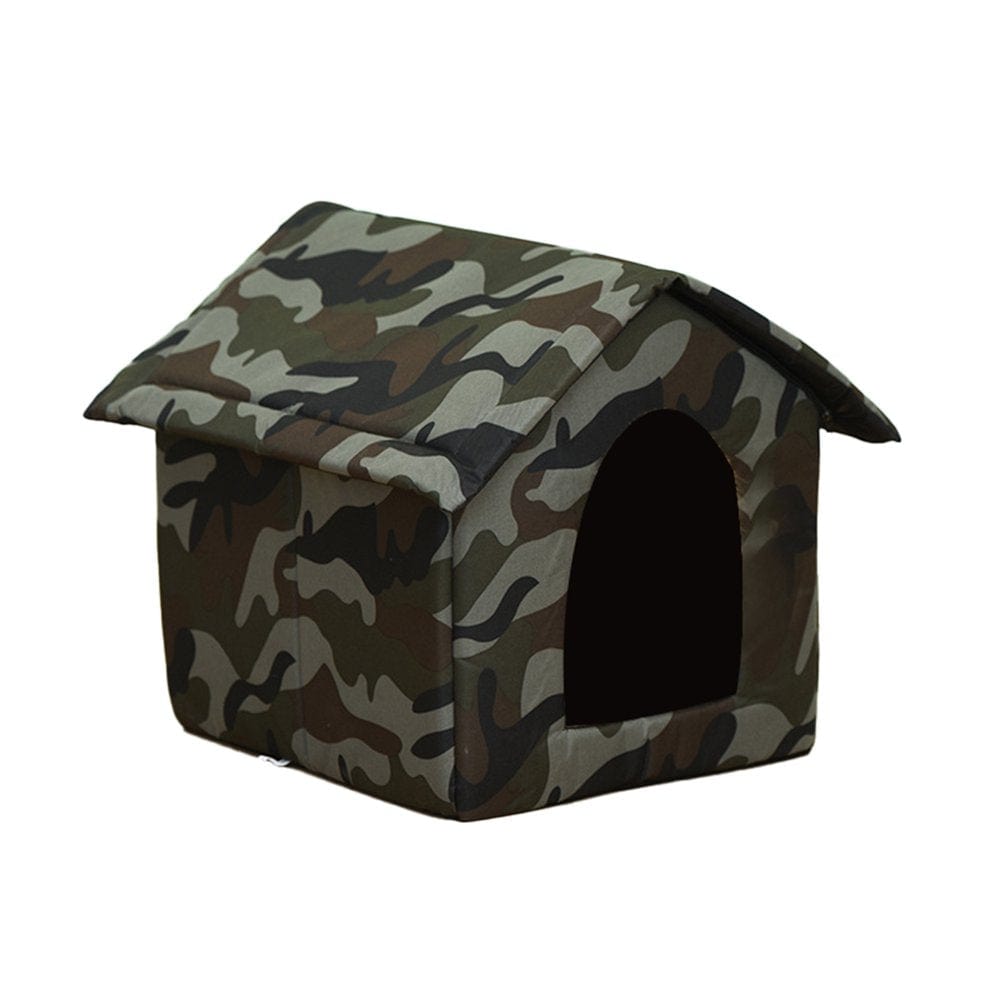 Xunyuan Pet House Exquisite Large Space Comfortable Portable Warm Cat Thickened Nest Dog House for Home Use Animals & Pet Supplies > Pet Supplies > Dog Supplies > Dog Houses Xunyuan Camouflage