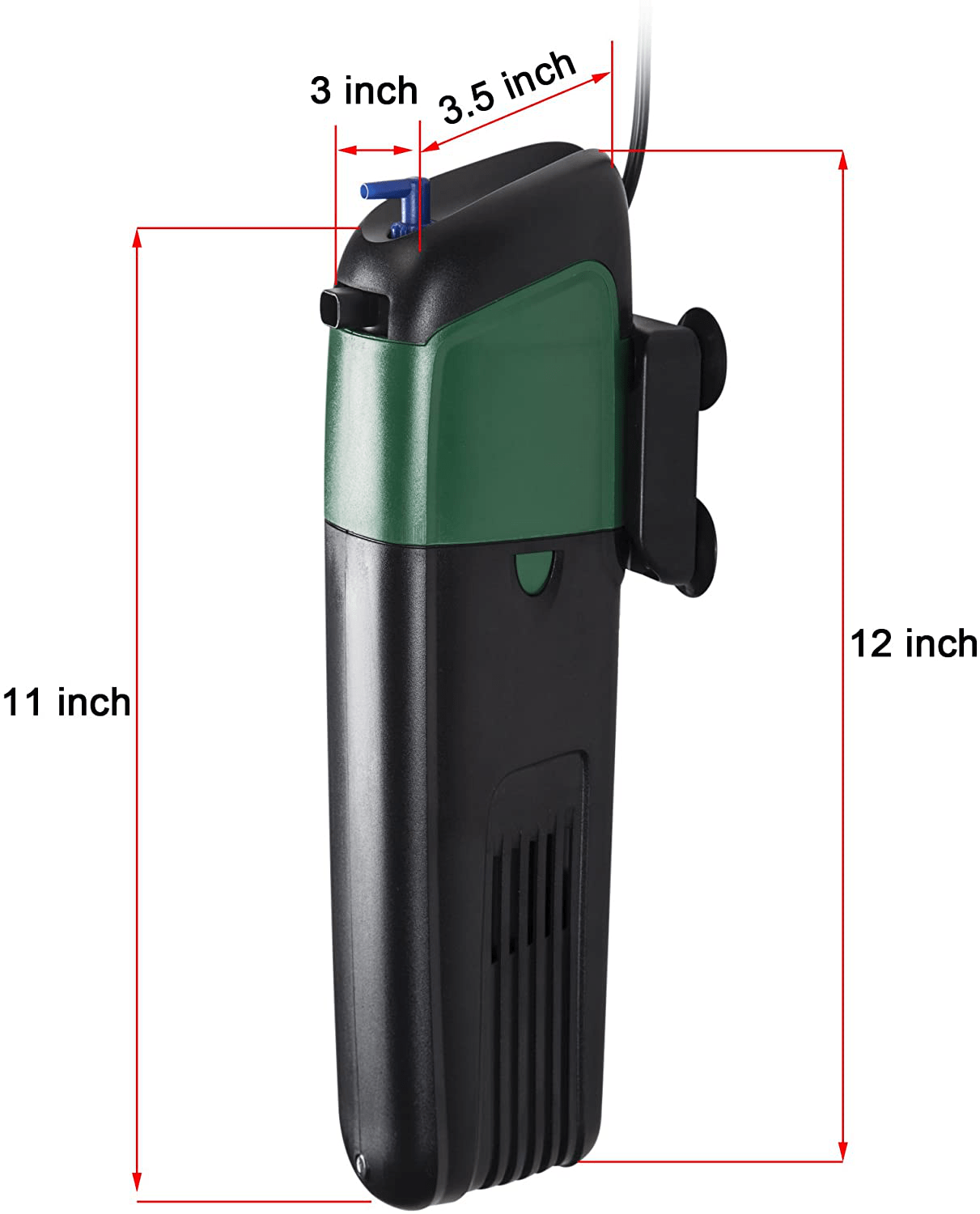 YADICO Aquarium Green Water Killer Filter Pump 9W 200GPH for Fish and Plant Tank Animals & Pet Supplies > Pet Supplies > Fish Supplies > Aquarium Filters YADICO