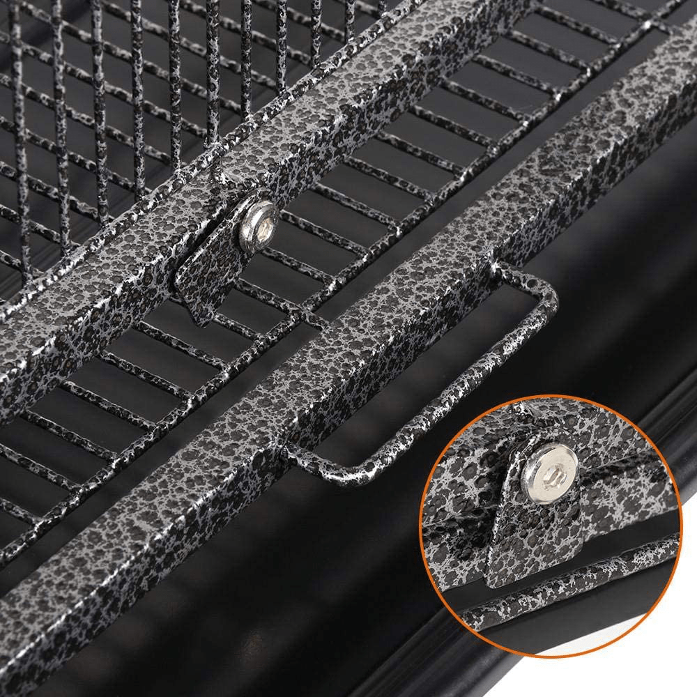 Yaheetech 63-Inch Wrought Iron Rolling Large Parrot Bird Cage for African Grey Amazon Quaker Parrot Cockatiel Sun Parakeet Green Cheek Conure Lovebird Budgie Finch Canary Bird Cage with Stand Animals & Pet Supplies > Pet Supplies > Bird Supplies > Bird Cages & Stands Yaheetech