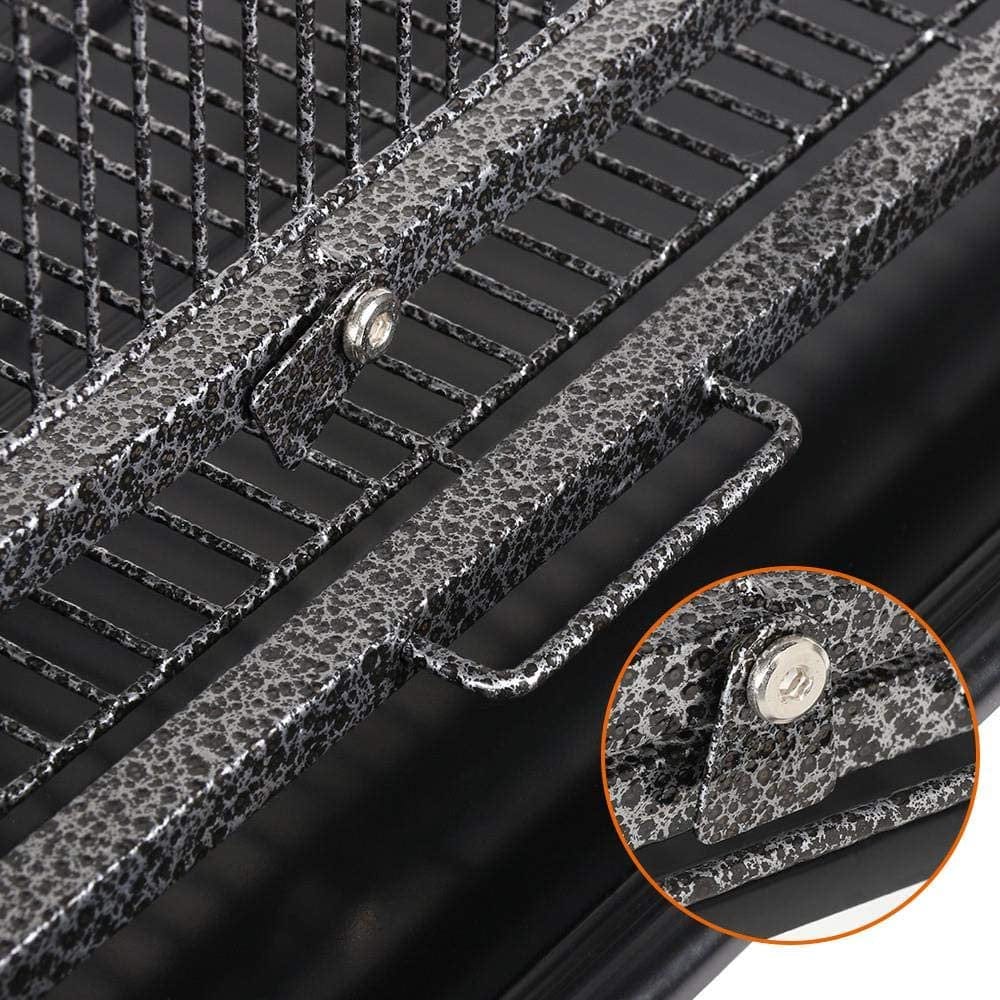 Yaheetech 63-Inch Wrought Iron Rolling Large Parrot Bird Cage for African Grey Quaker Parrot Cockatiel Sun Parakeet Green Cheek Conure Lovebird Budgie Finch Canary Bird Cage with Stand Animals & Pet Supplies > Pet Supplies > Bird Supplies > Bird Cages & Stands Yaheetech