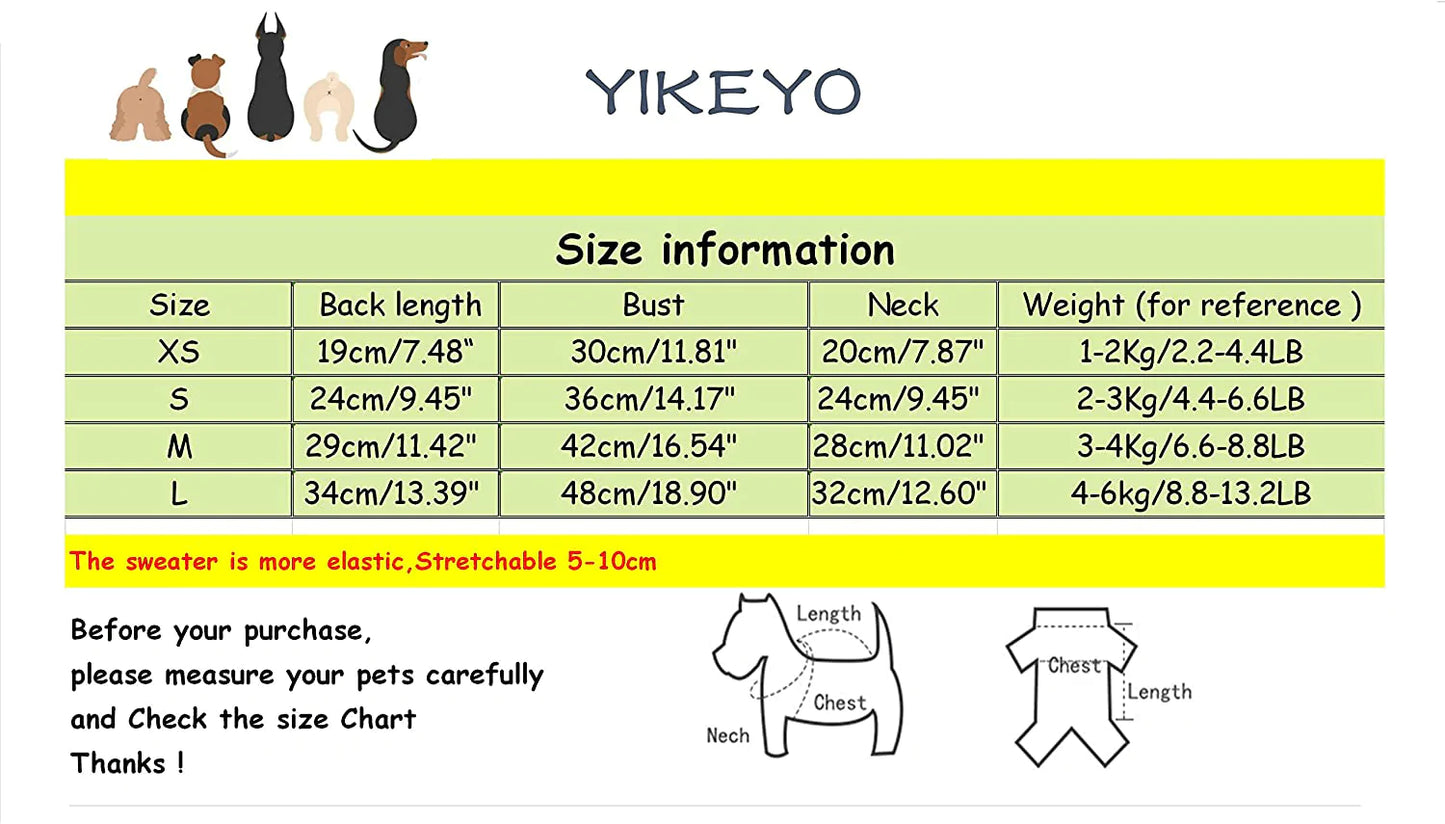Yikeyo Xs Puppy Clothes Girl - Yorkie Clothes for Small Dogs - Small Puppy Clothes Boy - Xs Dog Clothes Girl - Tea Cup Puppy Clothes - Female Dog Clothes - Girl Dog Clothes Animals & Pet Supplies > Pet Supplies > Dog Supplies > Dog Apparel Yikeyo
