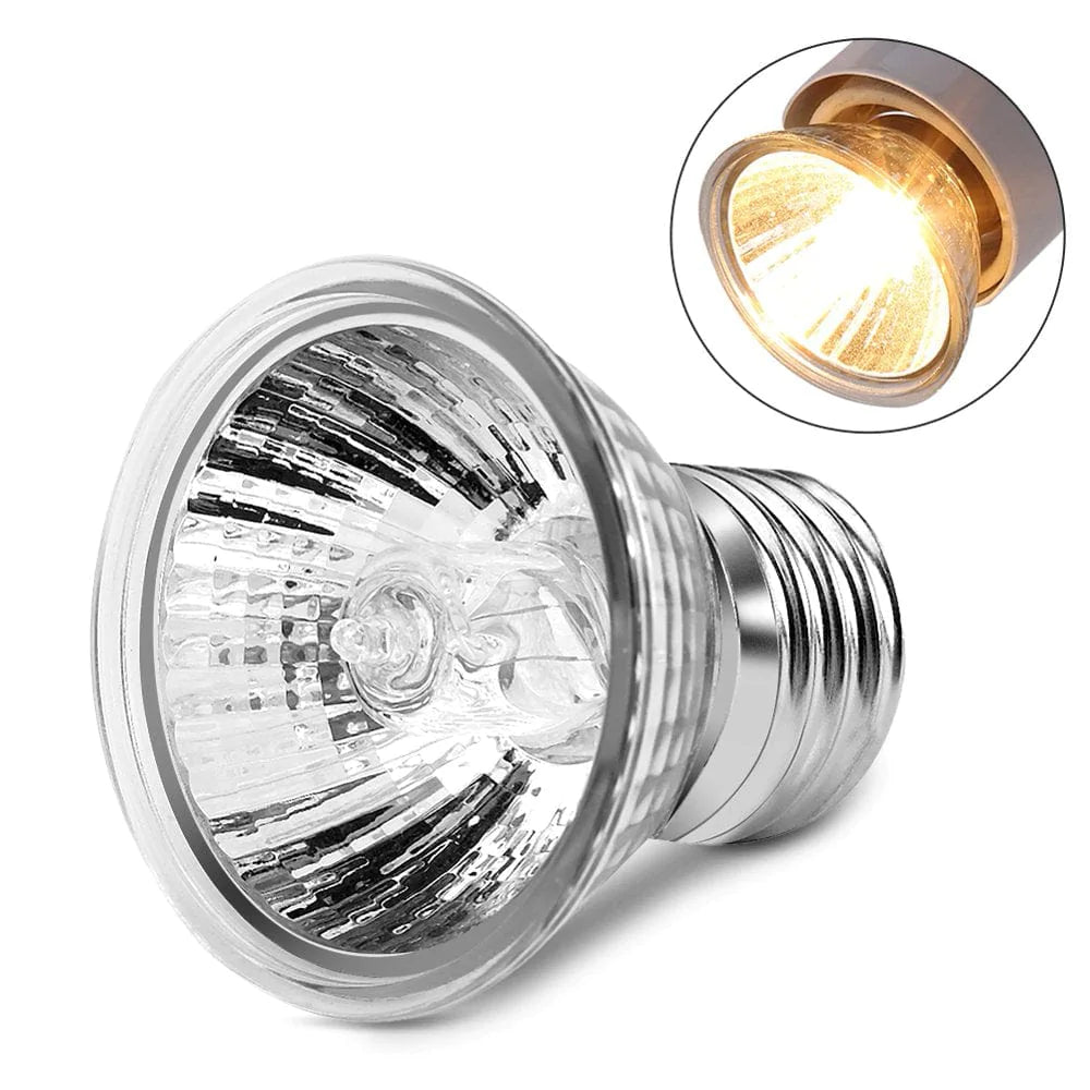 Ymiko Heating Light, Aquarium Heating Light,75W Heating Light Bulb Aquarium Lamp for Pet Reptile Turtles Animals & Pet Supplies > Pet Supplies > Fish Supplies > Aquarium Lighting WALFRONT