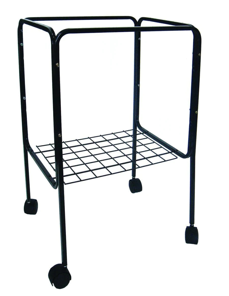 YML 6844_4814BLK 3/8" Bar Spacing Tall Pagoda Top Bird Cage with Stand, 18" X 14"/Small, Black Animals & Pet Supplies > Pet Supplies > Bird Supplies > Bird Cages & Stands YML Group Inc.