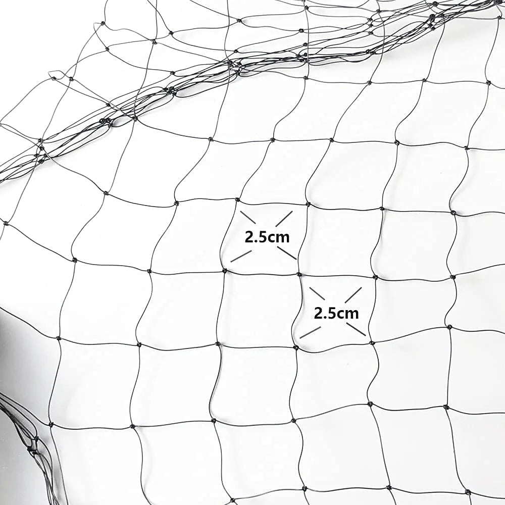 YOKMO Cat Balcony Rail Net Cat Anti-Fall Netting Pet Balcony Mesh Fence Net Dog Fence Nets Black Nylon Pets Anti-Fall Mesh Fence Animals & Pet Supplies > Pet Supplies > Fish Supplies > Aquarium Fish Nets YOKMO