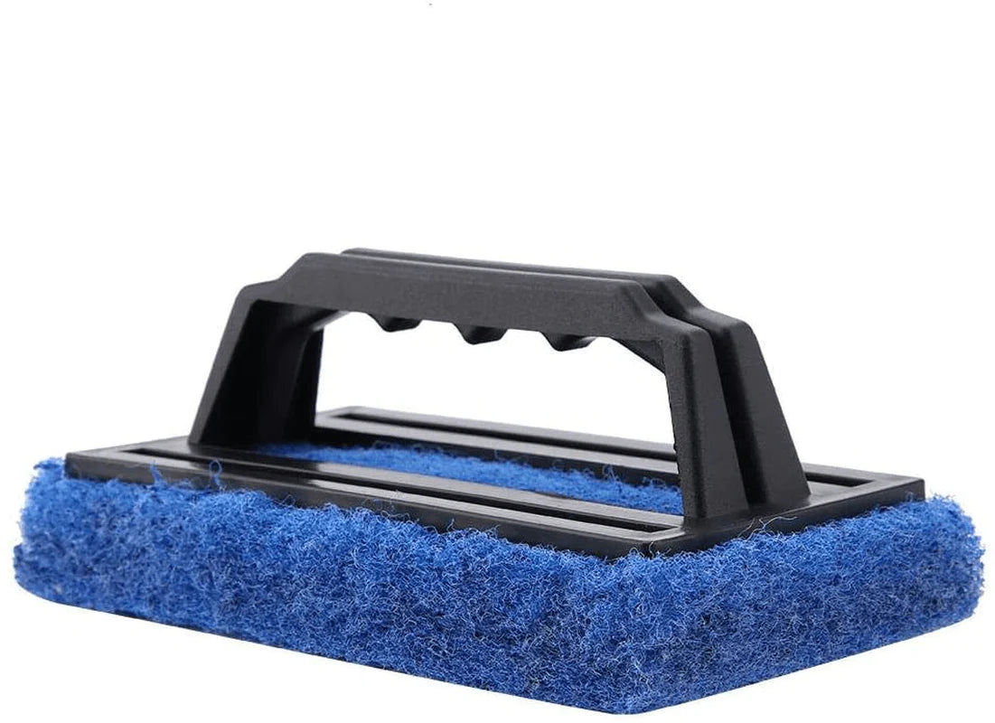 Yosoo Aquarium Fish Tank Cleaning Brush,Glass Algae Scraper Cleaner, Aquarium Cleaning Tool,Hand-Held Plastic Bathroom Tile Surfaces Household Kitchen Animals & Pet Supplies > Pet Supplies > Fish Supplies > Aquarium Cleaning Supplies Yosoo