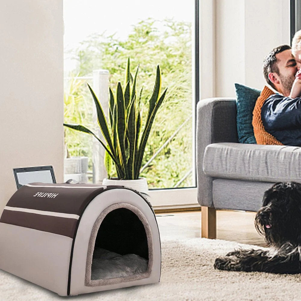 Younar Warm Winter Large Dog House, Removable and Washable, Indoor Animals & Pet Supplies > Pet Supplies > Dog Supplies > Dog Houses Younar