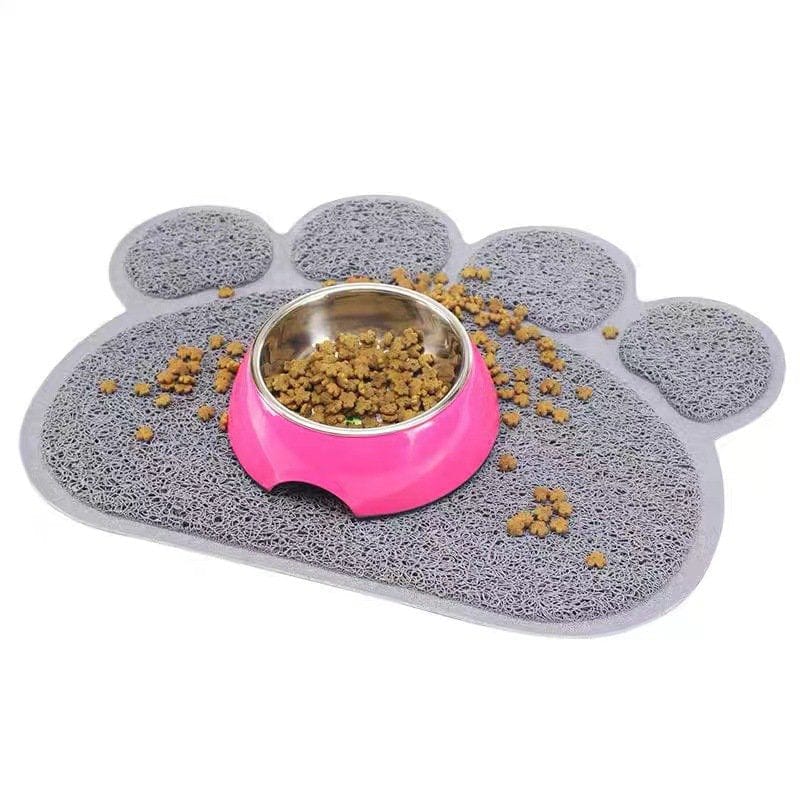 Yozhu Litter Box Mat Cat Litter Mat Dish Food Feeding Bowl Cleaning Mat 30*40Cm (Grey) Animals & Pet Supplies > Pet Supplies > Cat Supplies > Cat Litter Box Mats Yozhu