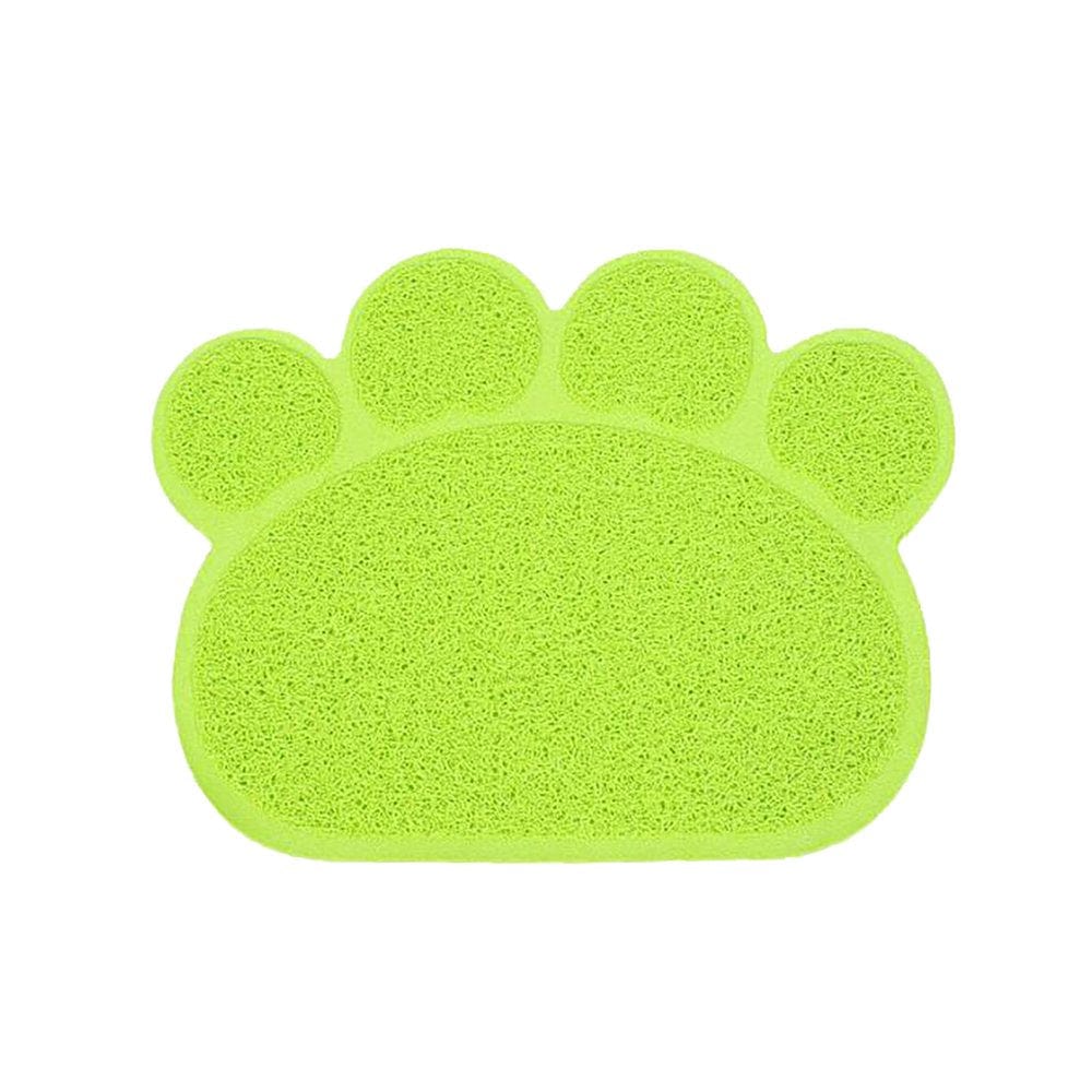 YUEHAO Cat Litter Mat - Kitty Litter Trapping Mat for Litter Boxes - Kitty Litter Mat to Trap Mess, Scatter Control - Washable Indoor Pet Rug and Carpet - Small Pet Pad Claw Cat Litter Beige Animals & Pet Supplies > Pet Supplies > Cat Supplies > Cat Litter Box Mats YUEHAO Green