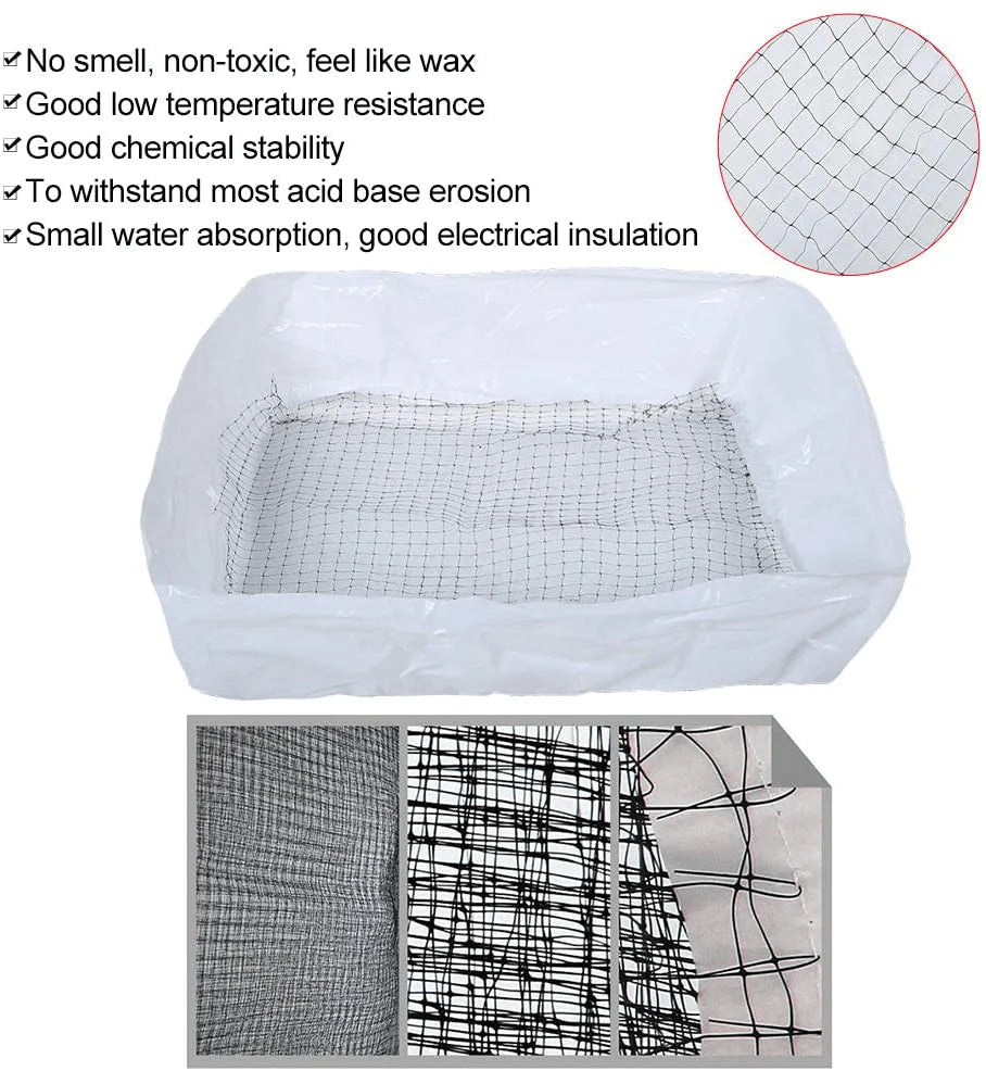 Yuehuam Cat Litter Box Liner Kitty Litter Pan Bags Reusable Kitty Sifting Liners Tray Liners Pet Cat Supplies Animals & Pet Supplies > Pet Supplies > Cat Supplies > Cat Litter Box Liners Yuehuam