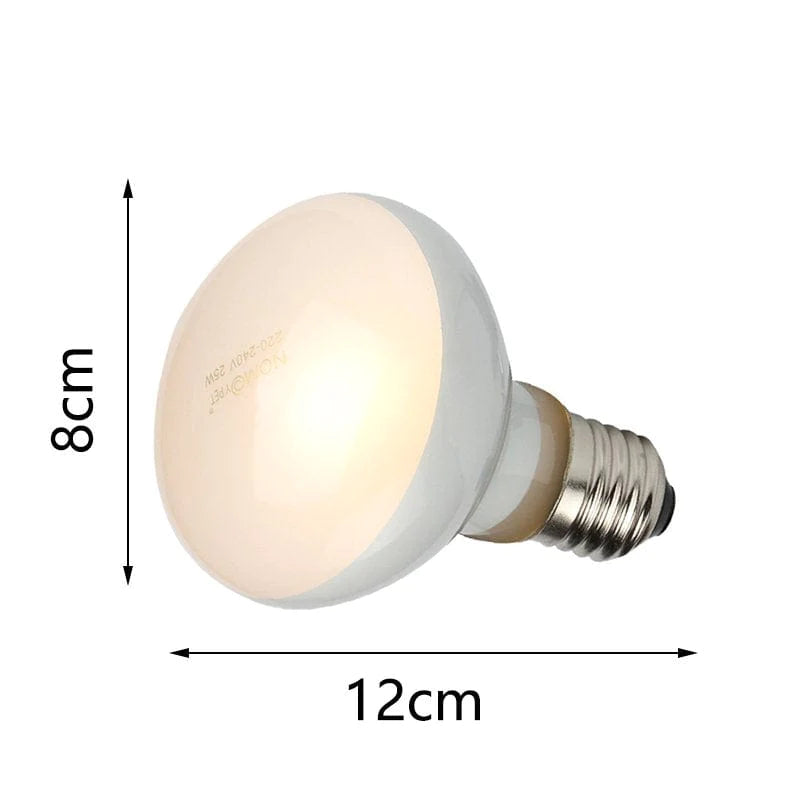 ZALAGA 2 Pack Reptile Uvb Uva Heat Lamp Bulb for Reptiles Truly Sun-Like Bright Heat for Reptiles, Amphibian and Birds (100 W) Animals & Pet Supplies > Pet Supplies > Reptile & Amphibian Supplies > Reptile & Amphibian Habitat Heating & Lighting ZALAGA