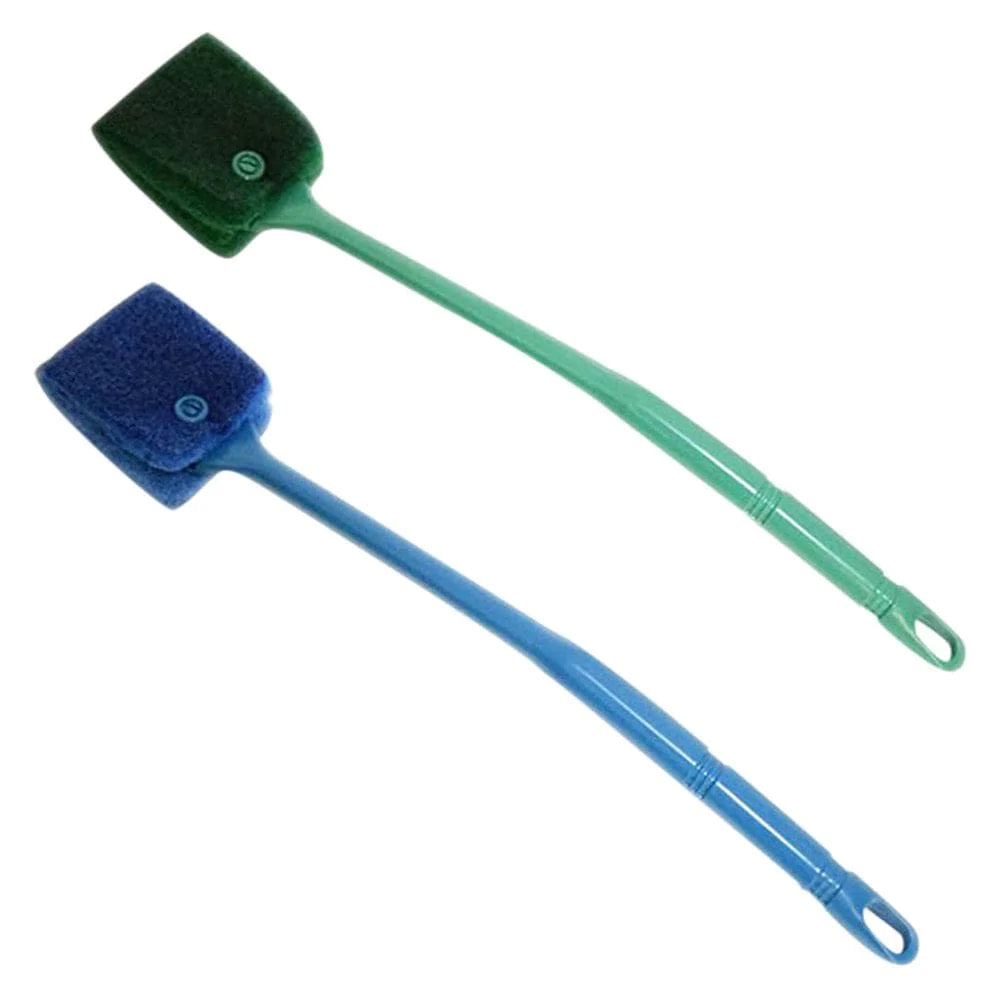 Zedker Black Friday Deals 2022 Cleaning Supplies Aquarium Algae Scraper Double Sided Sponge Brush Cleaner Non-Slip Handle Household Cleaning Animals & Pet Supplies > Pet Supplies > Fish Supplies > Aquarium Cleaning Supplies Zedker