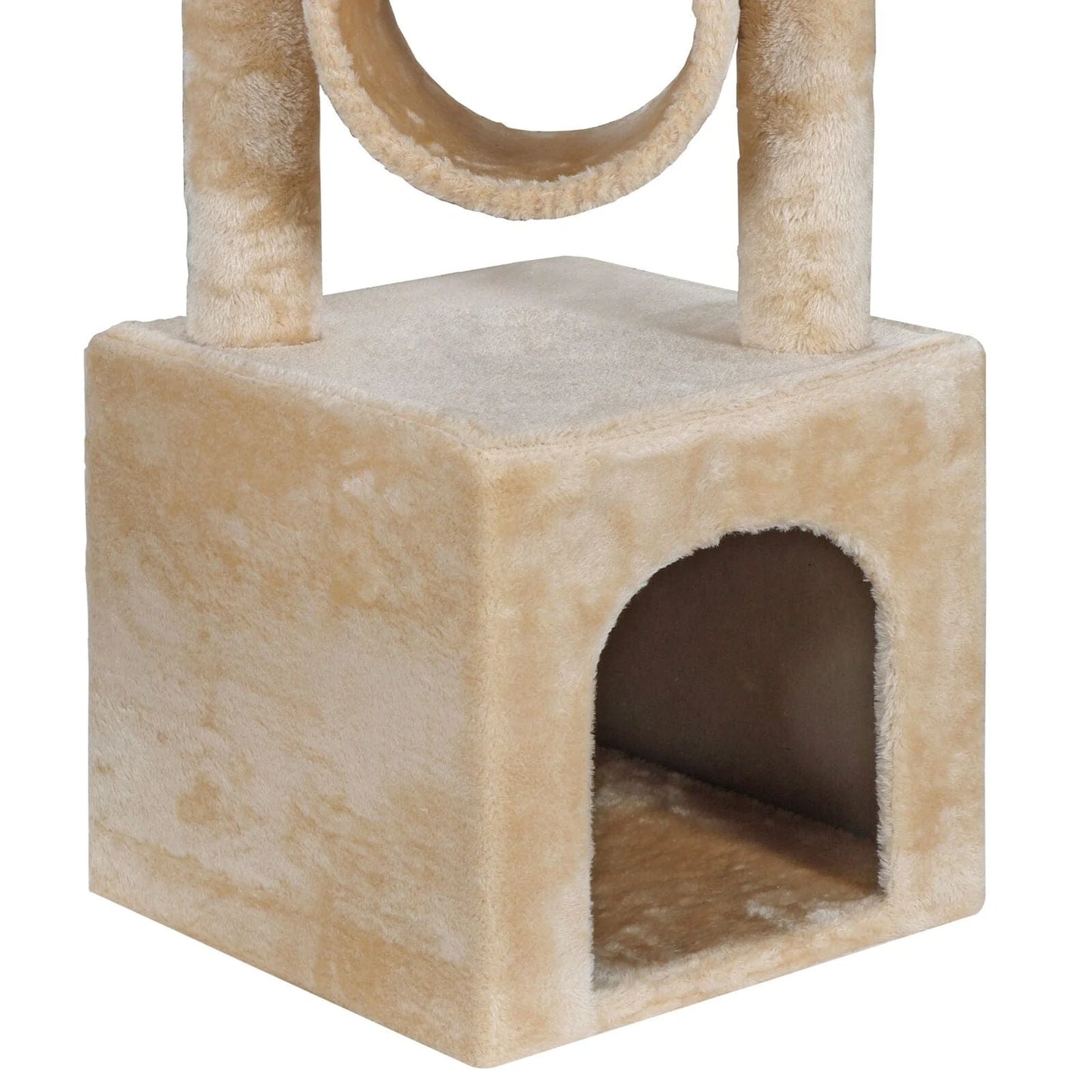 Zenstyle 36" Cat Tree Activity Climber Tower with Plush Perch and Sisal Post for Kittens, Pet Kitty Play House Furniture Animals & Pet Supplies > Pet Supplies > Cat Supplies > Cat Furniture P01-2222-G4