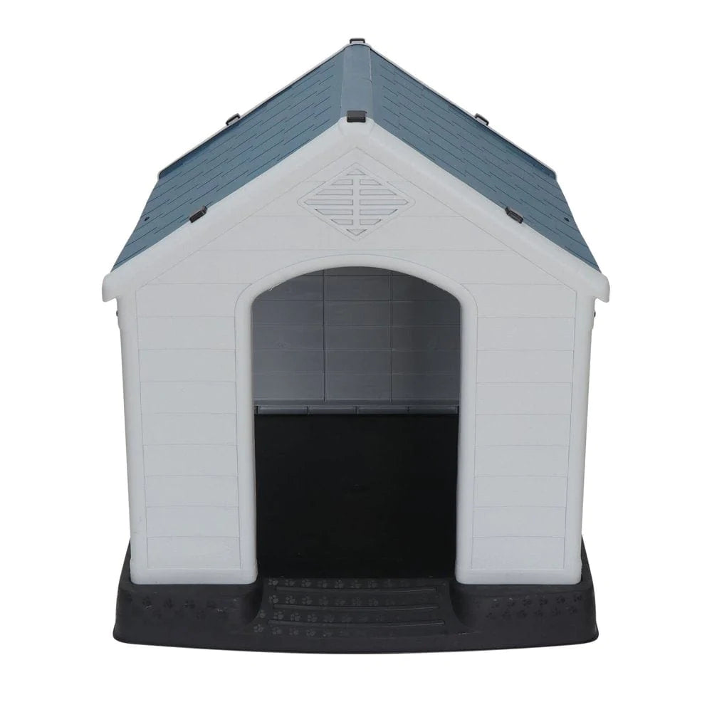 Zenstyle Dog House Comfortable Cool Shelter Plastic Design for Small to Medium Sized Indoor Outdoor Water Resistant Animals & Pet Supplies > Pet Supplies > Dog Supplies > Dog Houses ZenStyle