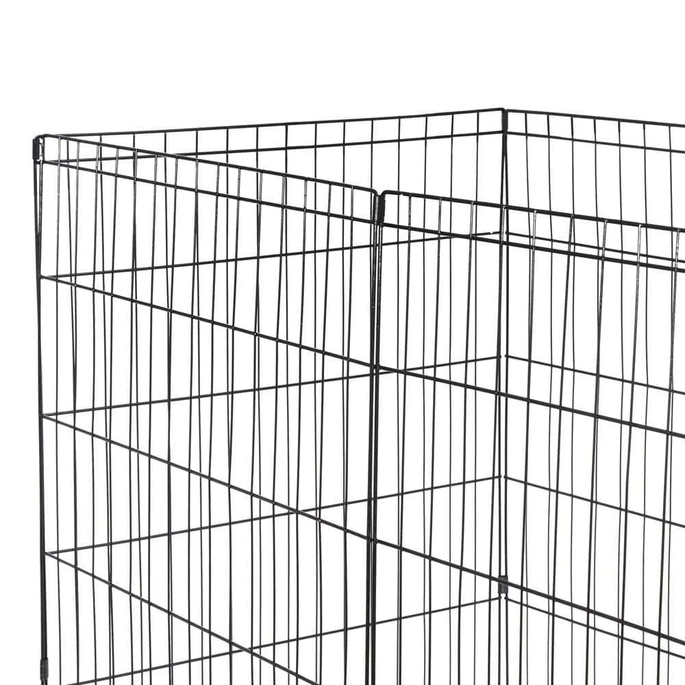 ZENY 48" Dog Pet Playpen 8 Panel Folding Metal Exercise Puppy Cat Fence Barrier Animals & Pet Supplies > Pet Supplies > Dog Supplies > Dog Kennels & Runs ZENY