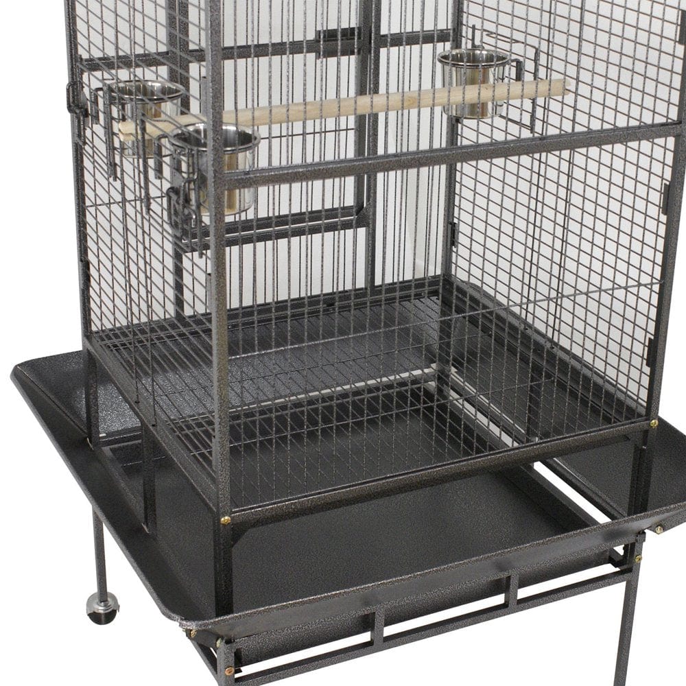 Zeny 68" Bird Cage Wrought Iron Flight Cage W/Stand Perch Pet Supplies Animals & Pet Supplies > Pet Supplies > Bird Supplies > Bird Cages & Stands ZENY