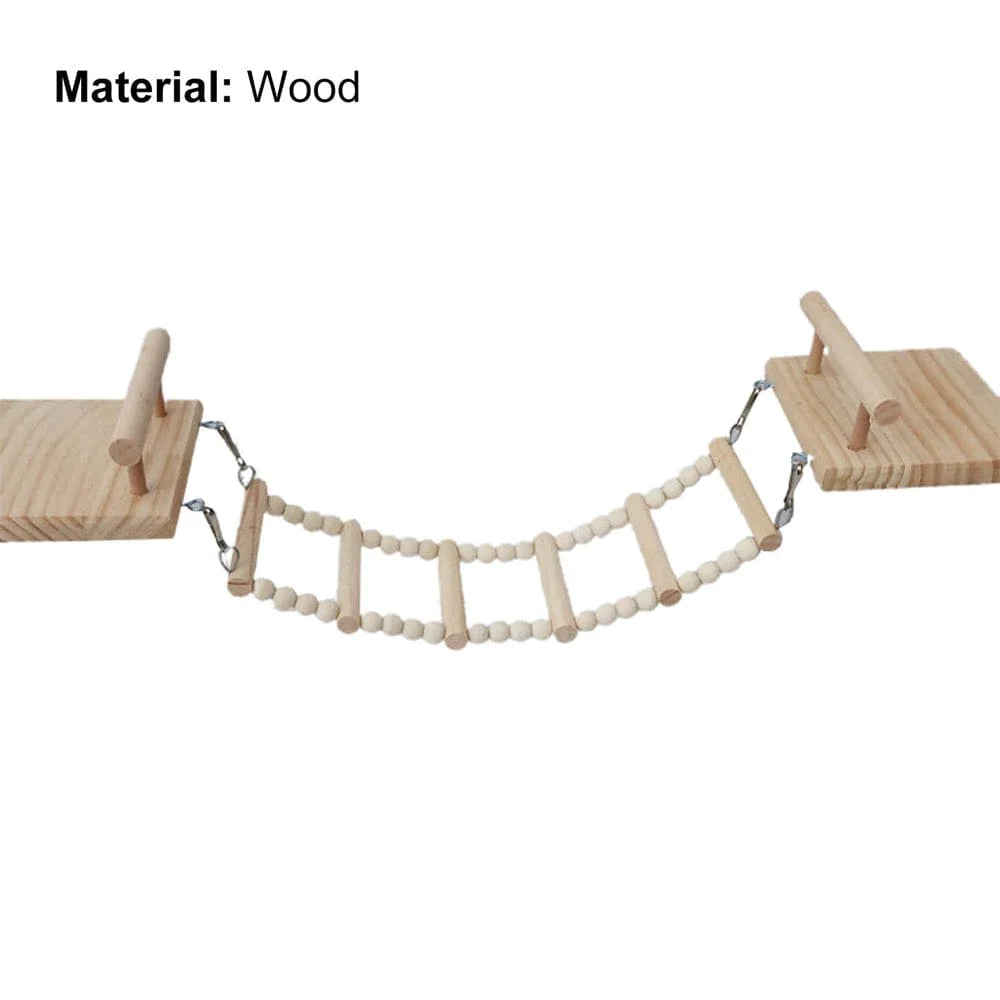 ZIG Bird Toy Strong Hardness Exercise Tool Safe Pet Parrot Perch Stand Stick Springboard Ladder Toy Bird Supplies Animals & Pet Supplies > Pet Supplies > Bird Supplies > Bird Ladders & Perches Zig