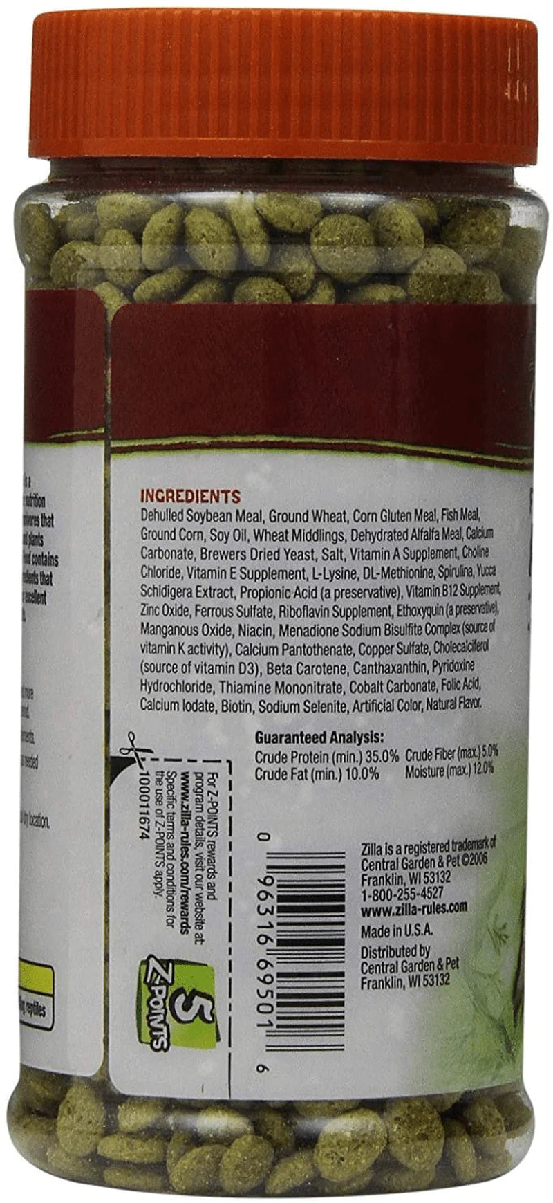 Zilla Aquatic Turtle Food (Set of 2) Animals & Pet Supplies > Pet Supplies > Reptile & Amphibian Supplies > Reptile & Amphibian Food Zilla