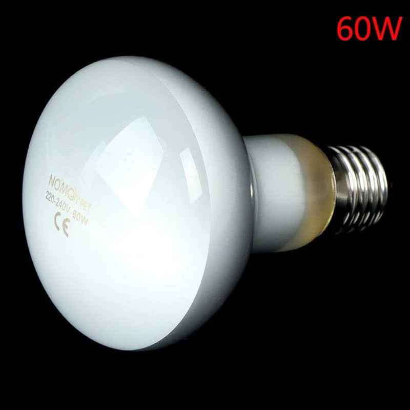 ZIOKOK UVA+UVB Reptile Lamp Bulb Turtle Basking UV Light Bulbs Heating Lamp Amphibians Lizards Temperature Controller Animals & Pet Supplies > Pet Supplies > Reptile & Amphibian Supplies > Reptile & Amphibian Habitat Heating & Lighting ZIOKOK 60W White