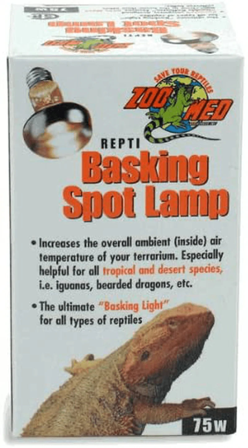 Zoo Med Basking Spot Lamp Animals & Pet Supplies > Pet Supplies > Reptile & Amphibian Supplies > Reptile & Amphibian Habitat Heating & Lighting Zoo Med