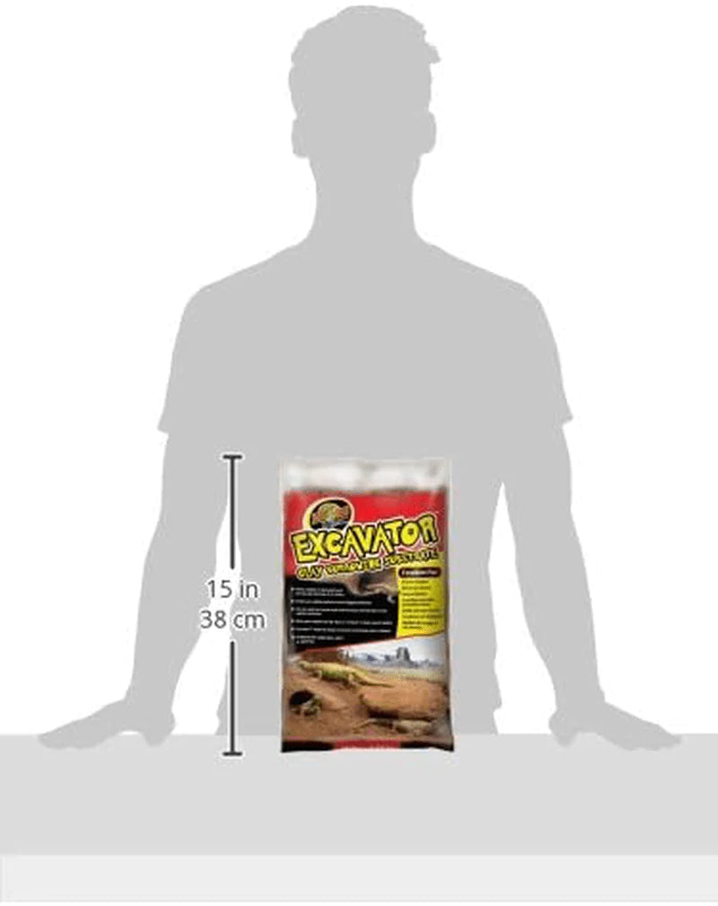 Zoo Med Excavator Clay Burrowing Substrate, 10 Pounds Animals & Pet Supplies > Pet Supplies > Reptile & Amphibian Supplies > Reptile & Amphibian Substrates Zoo Med