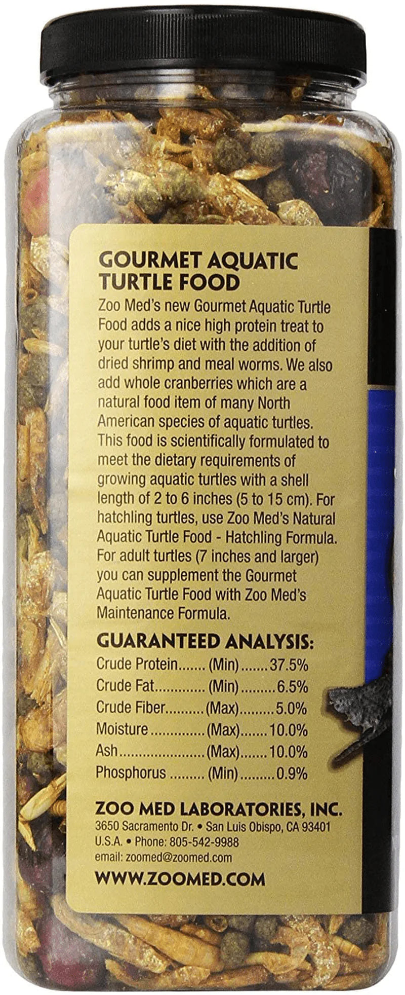 Zoo Med Gourmet Aquatic Turtle Food 12 Oz - Pack of 2 Animals & Pet Supplies > Pet Supplies > Reptile & Amphibian Supplies > Reptile & Amphibian Food Zoo Med