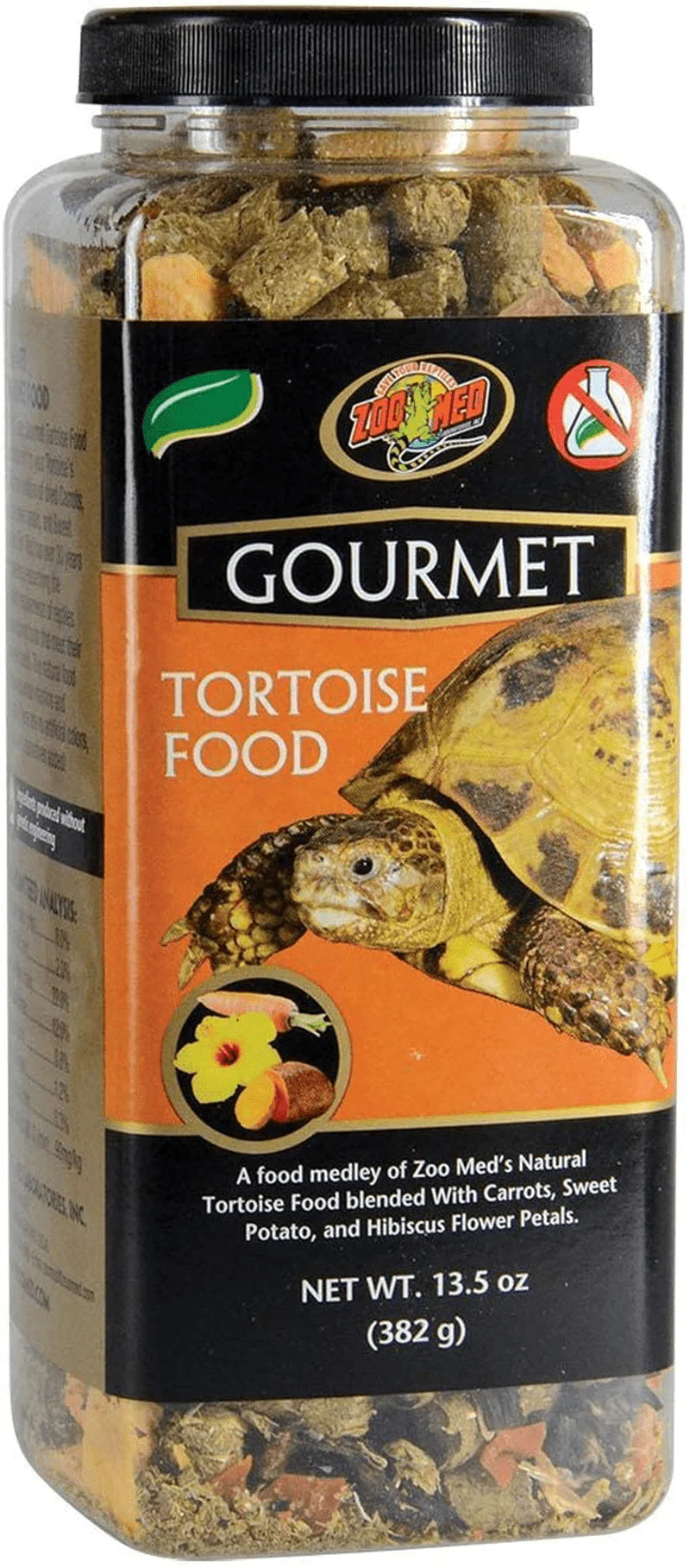 Zoo Med Gourmet Tortoise Food 13.5 Oz - Pack of 10 Animals & Pet Supplies > Pet Supplies > Reptile & Amphibian Supplies > Reptile & Amphibian Food Zoo Med