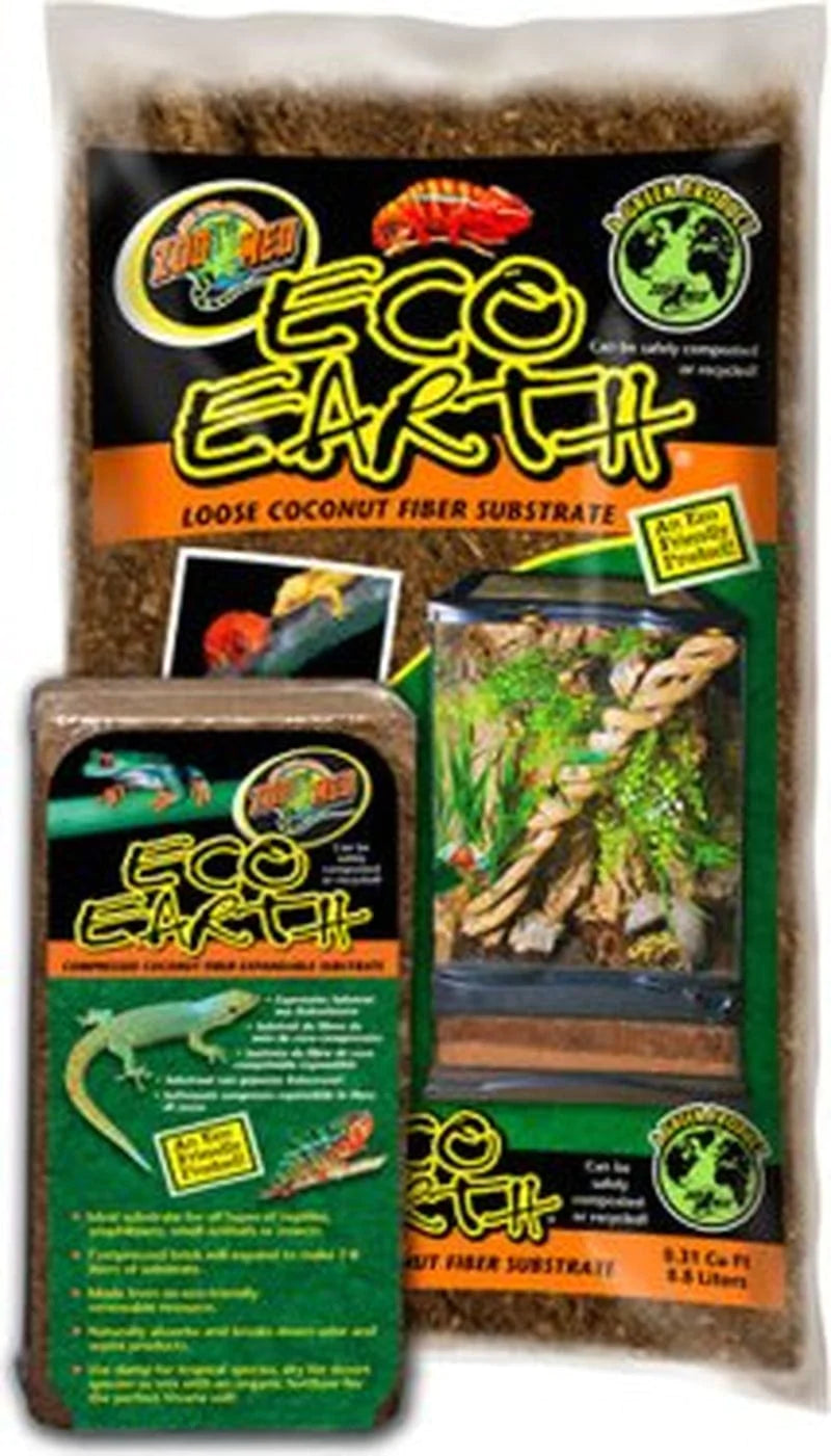 Zoo Med Laboratories Eco Earth™ Coconut Fiber Substrate 24 Quartz Animals & Pet Supplies > Pet Supplies > Reptile & Amphibian Supplies > Reptile & Amphibian Substrates Zoo Med Laboratories