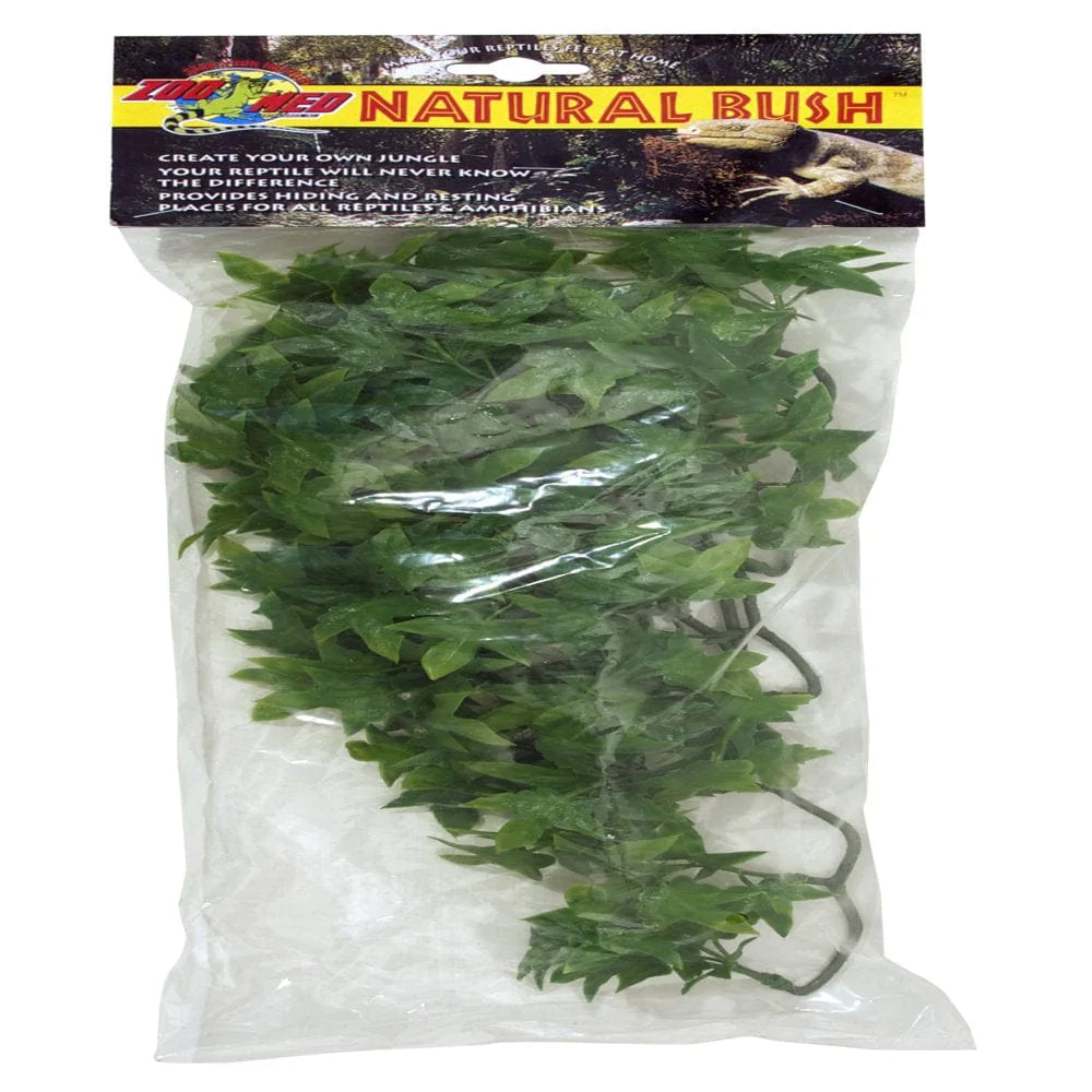 Zoo Med Natural Bush Congo Ivy Plants Green 22 in Large - PDS-097612180329 Animals & Pet Supplies > Pet Supplies > Reptile & Amphibian Supplies > Reptile & Amphibian Habitat Accessories Zoo Med