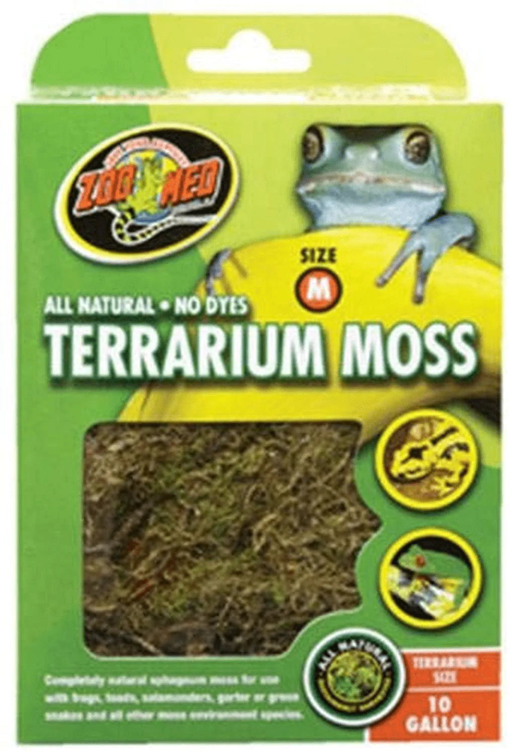 Zoo Med Terrarium Moss 10 Gallon Animals & Pet Supplies > Pet Supplies > Reptile & Amphibian Supplies > Reptile & Amphibian Substrates Zoo Med