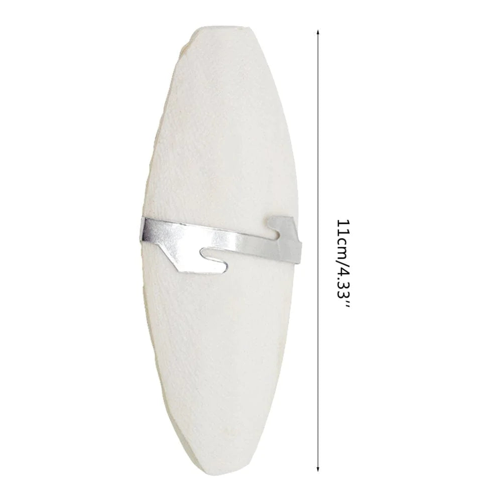 ZPAQI Bird Cuttlebone for Parakeets Deep Sea Cuttlefish Bone with Metal Holder Animals & Pet Supplies > Pet Supplies > Bird Supplies > Bird Treats ZPAQI