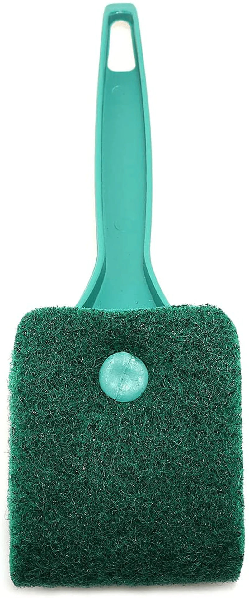 ZRM&E Double-Sided Fish Tank Cleaning Brush with Non-Slip Handle Plastic Sponge Aquarium Fish Tank Glass Plant Cleaning Brush Floating Clean Window Algae Scraper Short Type 9 Inches, Green Animals & Pet Supplies > Pet Supplies > Fish Supplies > Aquarium Cleaning Supplies ZRM&E