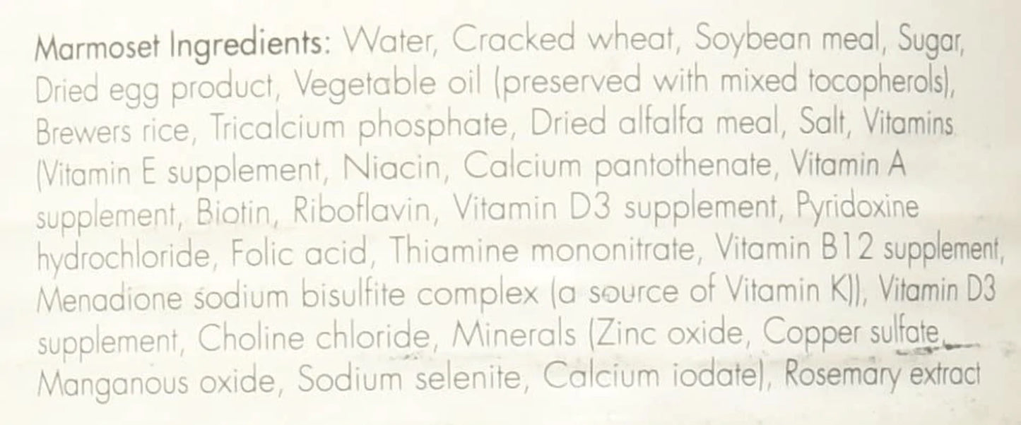 Zupreem Marmoset Diet Food, 14.5 Oz/Pack, 24 Can-Pack Animals & Pet Supplies > Pet Supplies > Small Animal Supplies > Small Animal Food ZuPreem