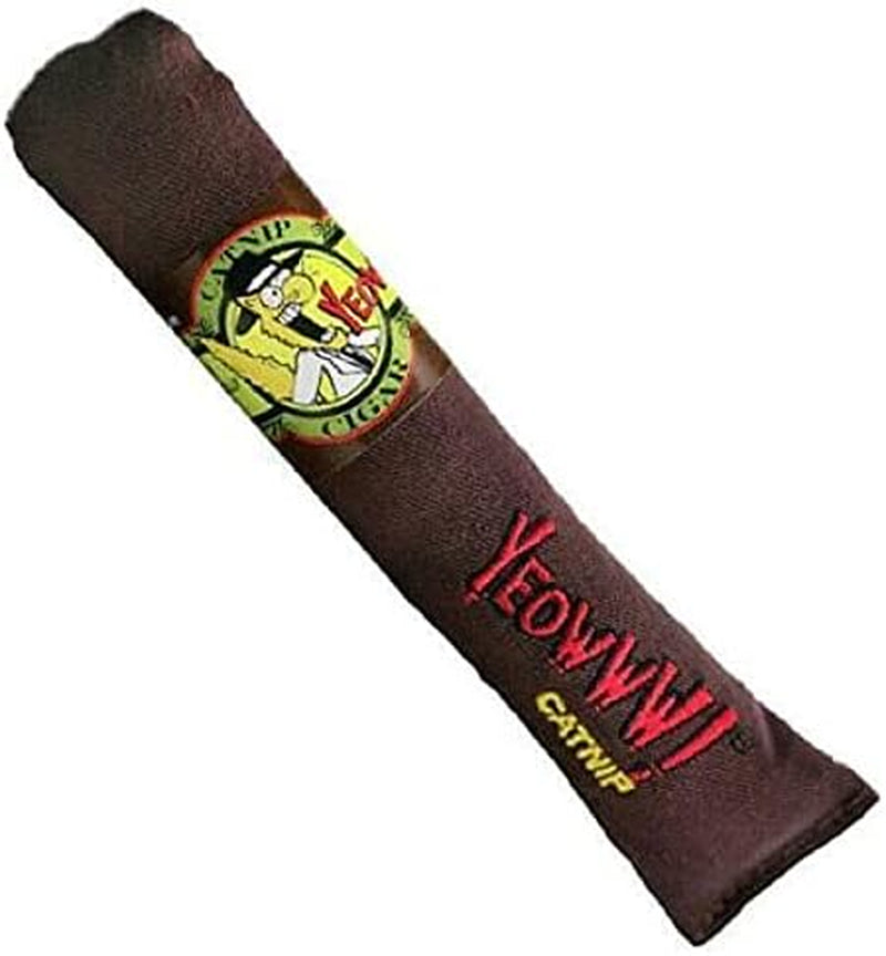 Yeowww! Catnip Cigar 3 Pack | Pure Leaf & Flowertop Blend | Cat and Kitten Toy