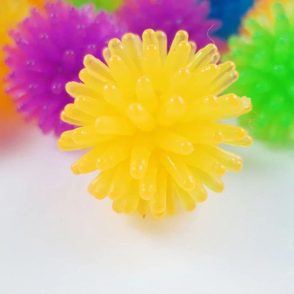 10Pcs Cat Dog Chew Toy -Colorful Cute Funny Arbutus Ball Stretch Plush Ball -Mini Balls Small Cat Ball Toys-Creative Colorful Interactive