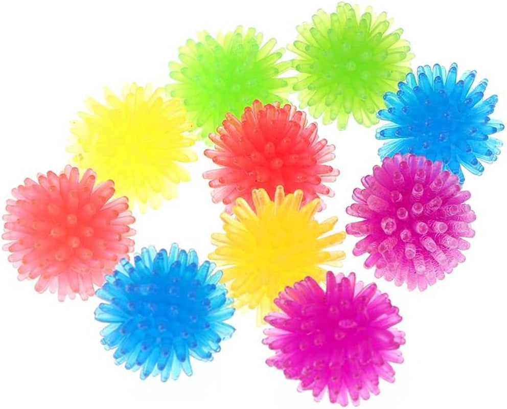 10Pcs Cute Funny Cat Toys Arbutus Ball Stretch Plush Ball Cat Toy Ball Creative Colorful Interactive Cat Soft Spiky Cat Chew Toy Amx3Q07Nm2Usx10