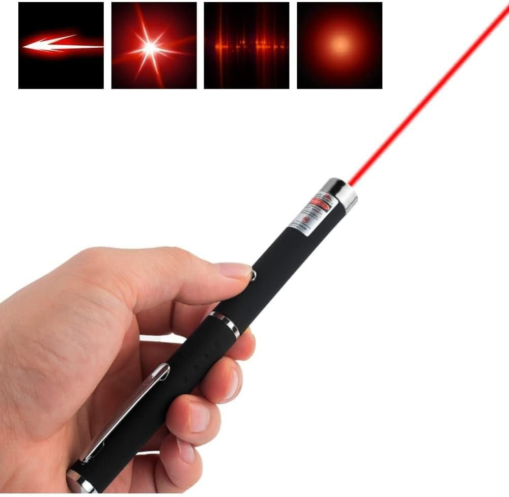 3 Pcs Cat Toys Laser Pointer for Cats Dogs Cat Toy for Indoor Interactive Cat Toys Red Laser Pointer Cat Laser Light Pet Kitten Dogs Laser Toys Outdoor Training Laser Pen Toy Training